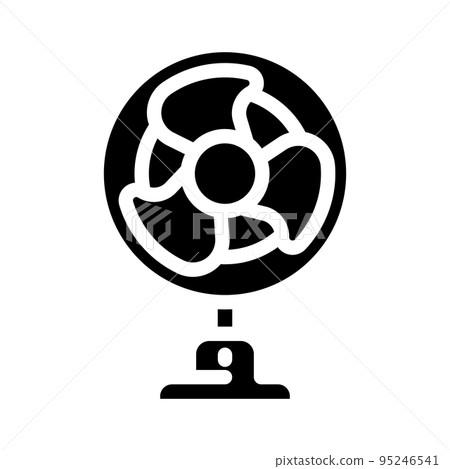 fan air clean glyph icon vector illustration fan air clean glyph icon vector illustration 95246541