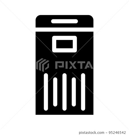 room air cleaner glyph icon vector illustration 95246542