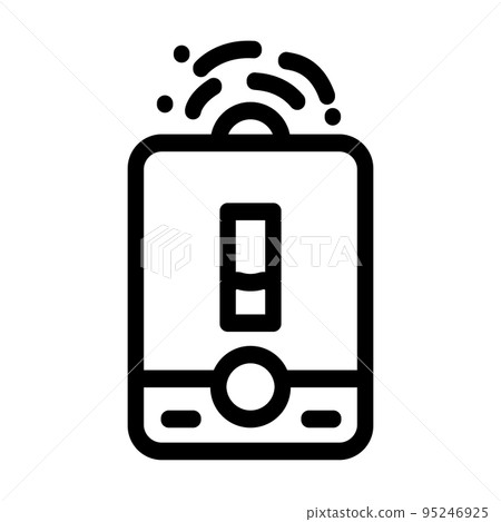 humidifer air line icon vector illustration 95246925