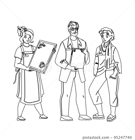 Business Owner Businesspeople With Startup Vector 95247740