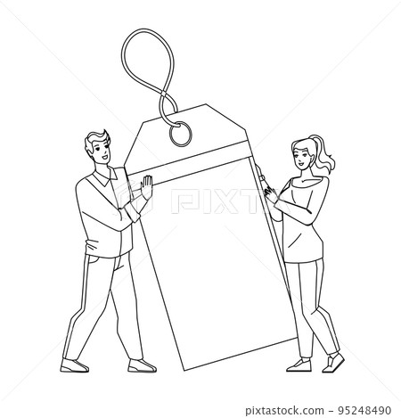 Purchase Discount Special Offer For Clients Vector 95248490