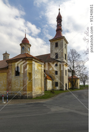 Church of Virgin Mary of Srrows, Marianske Radcice, Czech Republic Church of Virgin Mary of Srrows, Marianske Radcice, Czech Republic 95248681