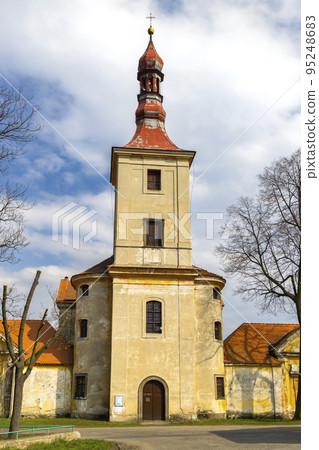 Church of Virgin Mary of Srrows, Marianske Radcice, Czech Republic Church of Virgin Mary of Srrows, Marianske Radcice, Czech Republic 95248683