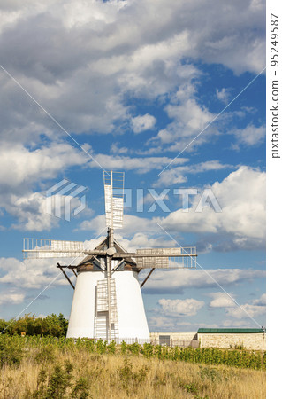 windmill in Retz, Lower Austria, Austria windmill in Retz, Lower Austria, Austria 95249587