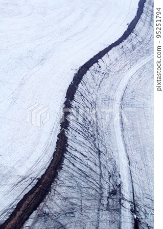 the stone river on a glacier 1 the stone river on a glacier 1 95251794