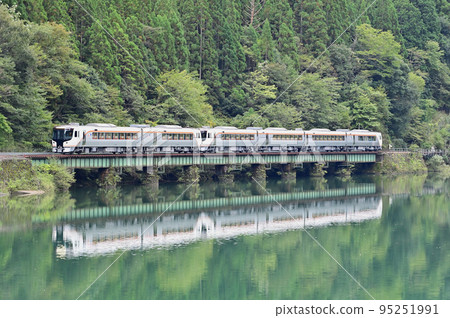 Takayama Main Line Hida Kanayama - Yakeishi JR Tokai HC85 series D102 + D4 formation (Nagoya) Hida 95251991