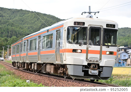 高山本線飛驒一宮-久野JR東海木葉25系P5編隊(美濃太田) 高山本線飛驒一宮-久野JR東海木葉25系P5編隊(美濃太田) 95252005