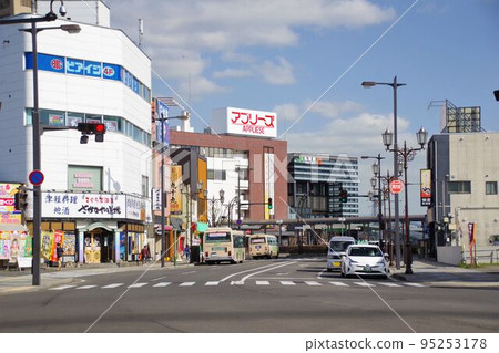 站前1丁目、站前町站前通向JR弘前站方向 站前1丁目、站前町站前通向JR弘前站方向 95253178