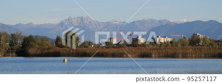 Autumn scene in Wetzikon Zurich. 95257117