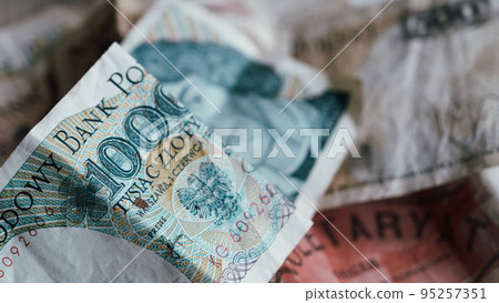 Obverse Fragment of 1000 Thousand Old Polish Zloty Banknote 1982 Old Zloty Money Poland Vintage Retro 95257351