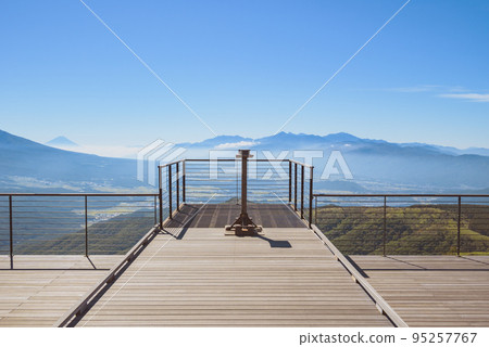 從來馬山山頂眺望絕景[霧峰山的最高峰] 95257767