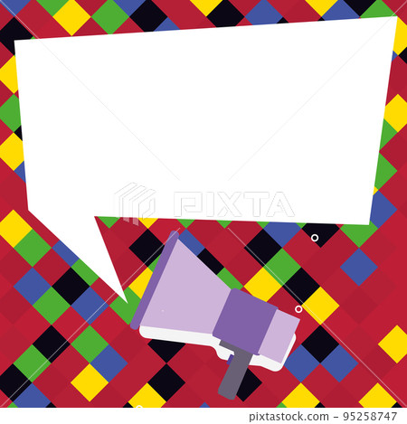 Illustration Of A Megaphone Promoting Advertisement To Different Known Social Media Sites. Bullhorn Drawing Producing Broadcast At Various Online Network. Illustration Of A Megaphone Promoting Advertisement To Different Known Social Media Sites. Bullhorn Drawing Producing Broadcast At Various Online Network. 95258747