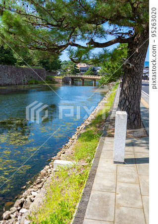 松江城大濠橋(島根縣松江市) 松江城大濠橋(島根縣松江市) 95263020