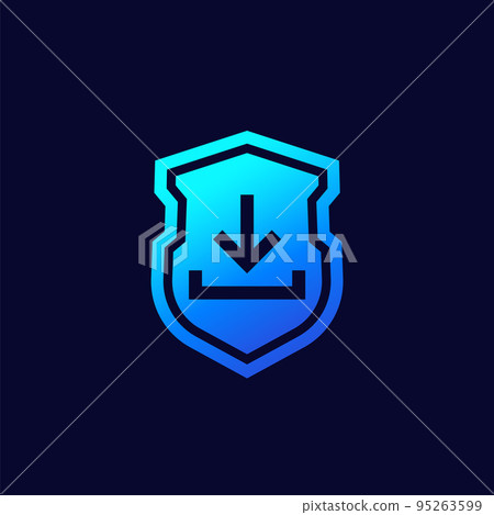 Secure download icon for web and apps Secure download icon for web and apps 95263599