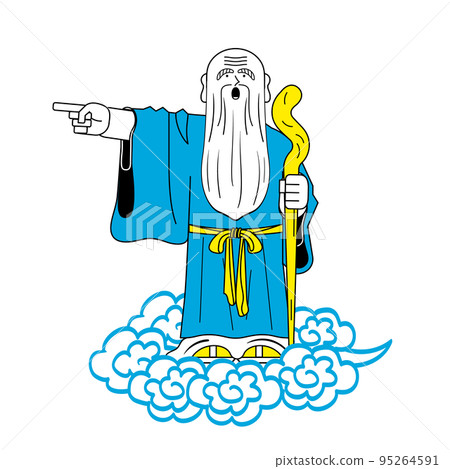 雲上的仙人_指點 雲上的仙人_指點 95264591