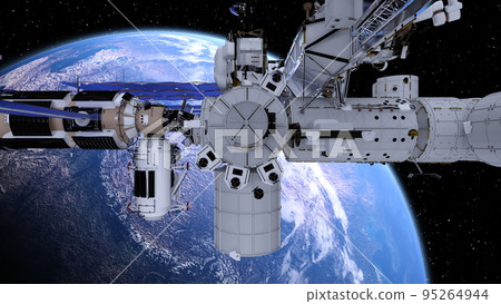 Satellite and Earth Satellite and Earth 95264944