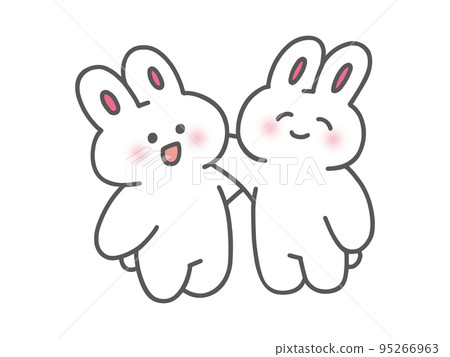 friendly rabbit friendly rabbit 95266963