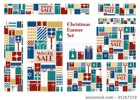 橫幅套裝_聖誕禮物_多彩 95267259