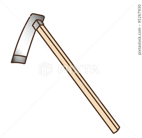 Farm work work tool tool illustration hoe Farm work work tool tool illustration hoe 95267930
