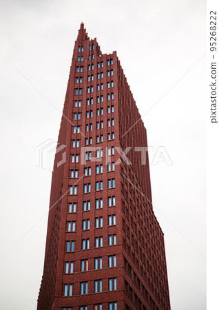 Vertical view of a skyscraper in Berlin, Germany Vertical view of a skyscraper in Berlin, Germany 95268222