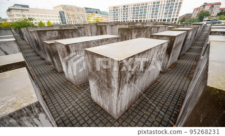 Memorial to the Murdered Jews of Europe in Berlin downtown, Germany Memorial to the Murdered Jews of Europe in Berlin downtown, Germany 95268231