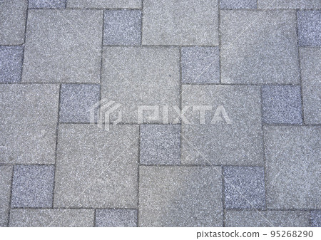 Background material Sidewalk tile pattern 95268290