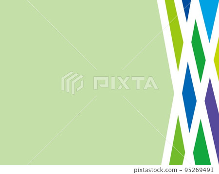 Geometric pattern pastel color frame Geometric pattern pastel color frame 95269491