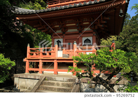 Mie Murotoji temple triple tower Mie Murotoji temple triple tower 95269752