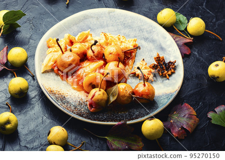 Stylish homemade pear pie Stylish homemade pear pie 95270150