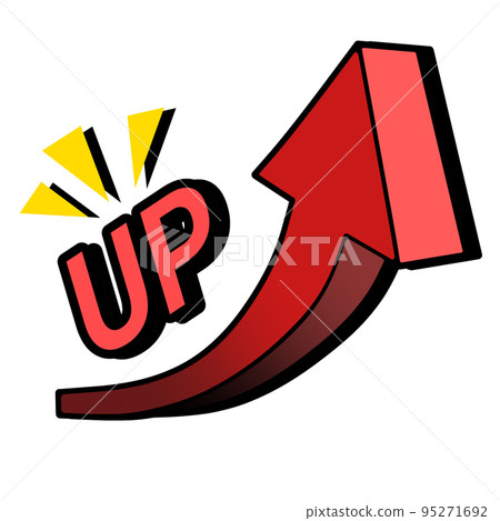 UP arrow 95271692
