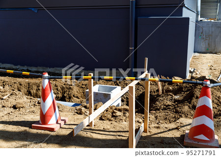 Factory construction Rainwater drainage construction 95271791