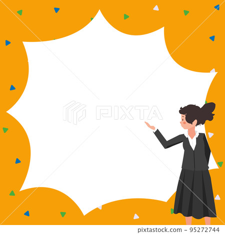 Instructor Drawing Pointing Stick On Empty Whiteboard While Holding Cup. Professor Holding Pointer At The Board Showing New Information. Instructor Drawing Pointing Stick On Empty Whiteboard While Holding Cup. Professor Holding Pointer At The Board Showing New Information. 95272744