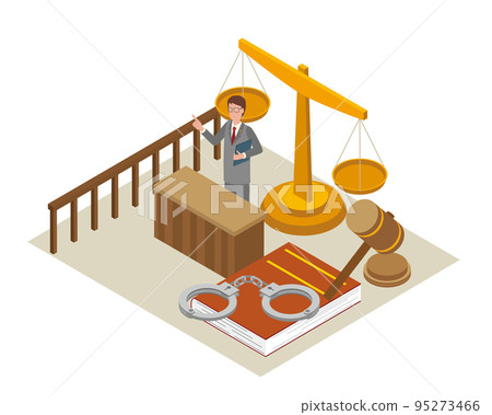 律師或檢察官的圖像說明 95273466