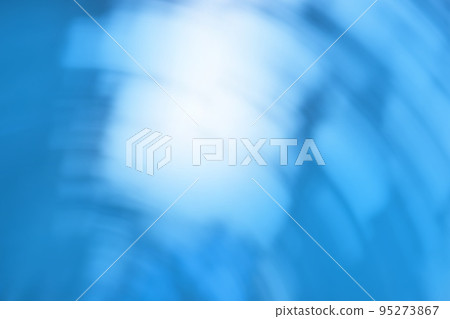 Sky blue defocused bright lights background 95273867