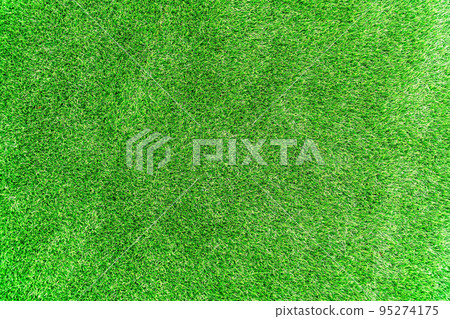 Green artificial turf. Artificial grass background, Top view of artificial grass background. Green artificial turf. Artificial grass background, Top view of artificial grass background. 95274175