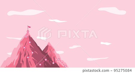 Man On A Mountain Drawing Proud Of His Climbing Success To The Clouds. Athlete On A Cliff Celebrating Achievement Ascending To The Top. Sports Guy Reaching The Sky. Man On A Mountain Drawing Proud Of His Climbing Success To The Clouds. Athlete On A Cliff Celebrating Achievement Ascending To The Top. Sports Guy Reaching The Sky. 95275084