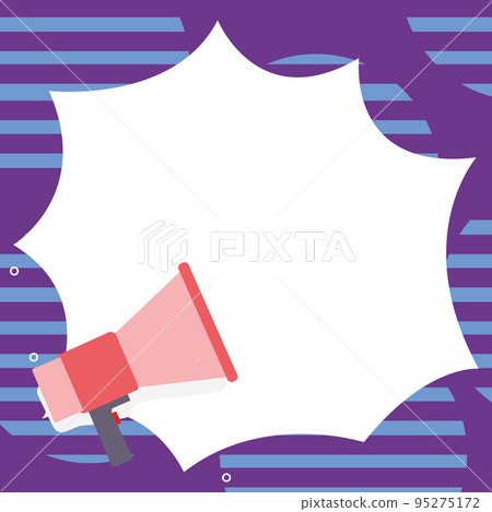 Illustration Of A Megaphone Promoting Advertisement To Different Known Social Media Sites. Bullhorn Drawing Producing Broadcast At Various Online Network. Illustration Of A Megaphone Promoting Advertisement To Different Known Social Media Sites. Bullhorn Drawing Producing Broadcast At Various Online Network. 95275172