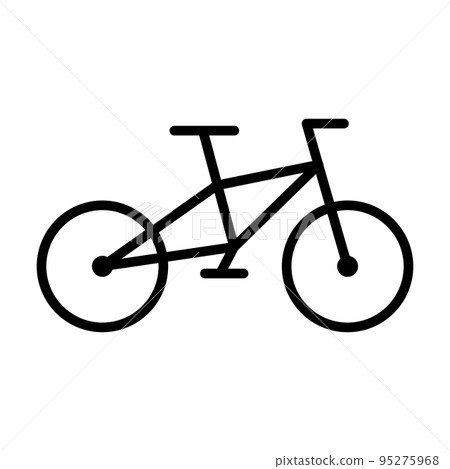 bicycle icon. cycling. Bicycle parking lot. vector. 95275968