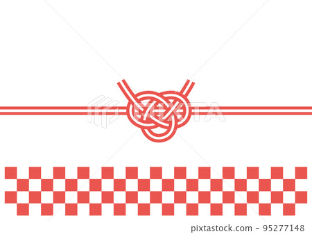 可愛的日式水引框架材料 95277148