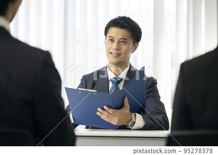 面試求職形象面試官提問 95278378