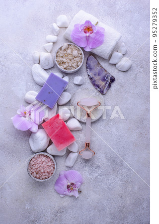 Spa concept. Natural beauty cosmetics 95279352