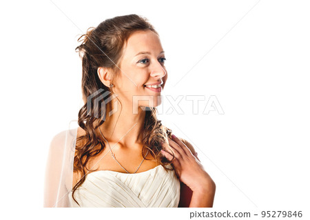smiling bride smiling bride 95279846