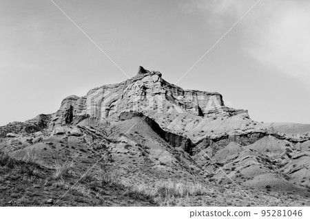 Rock formations on clear day Rock formations on clear day 95281046
