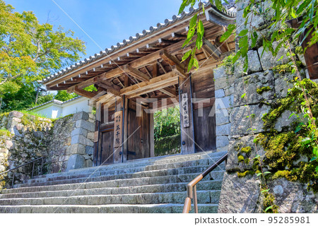 Gotenmon gate of Ohara Sanzenin Temple, Kyoto 95285981