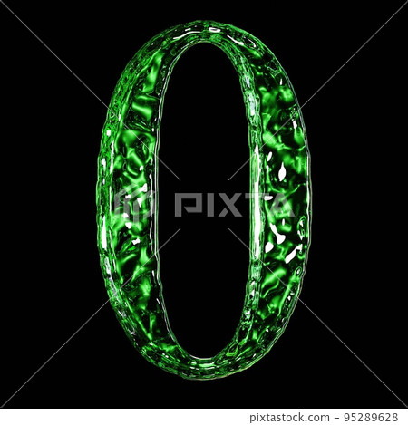 liquid green number 0 95289628