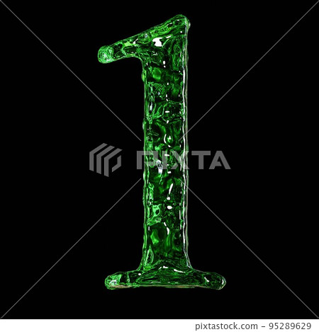 liquid green number 1 95289629