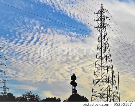 Scaly cloud sky Scaly cloud sky 95290197