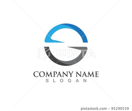 Letter S logo template vector illustration 95290539