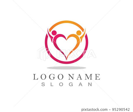 Community logo icon design with colorful people in a circular shape. Symbol of teamwork solidarity human concept vector illustration company branding discussion forum social network team Community logo icon design with colorful people in a circular shape. Symbol of teamwork solidarity human concept vector illustration company branding discussion forum social network team 95290542