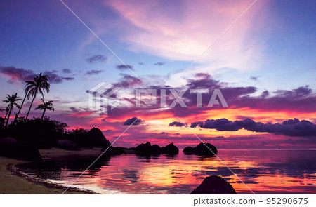 Beautiful Ko Pha Ngan,Thailand 95290675